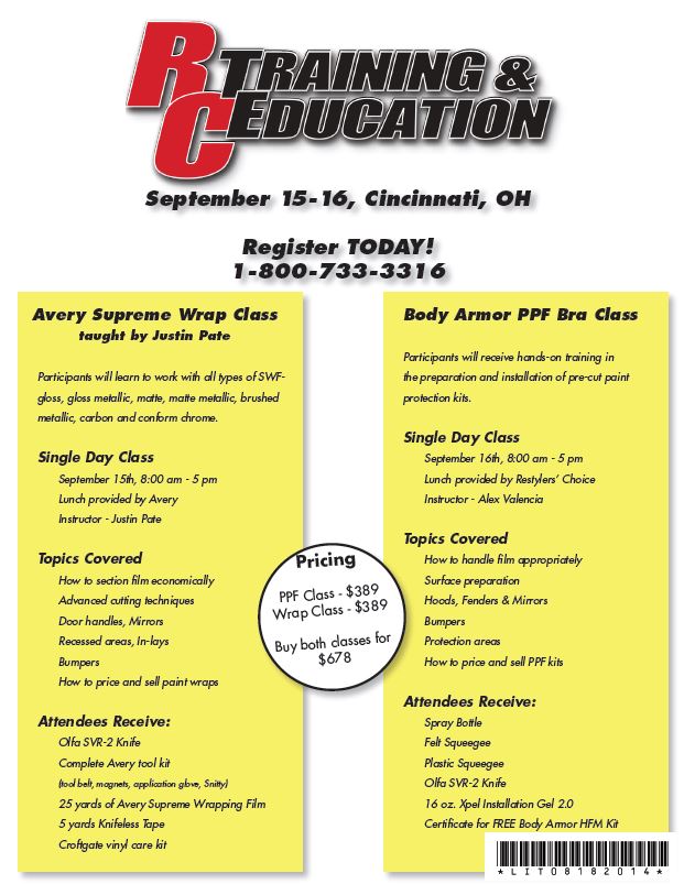 Restylers Choice Wrap Training